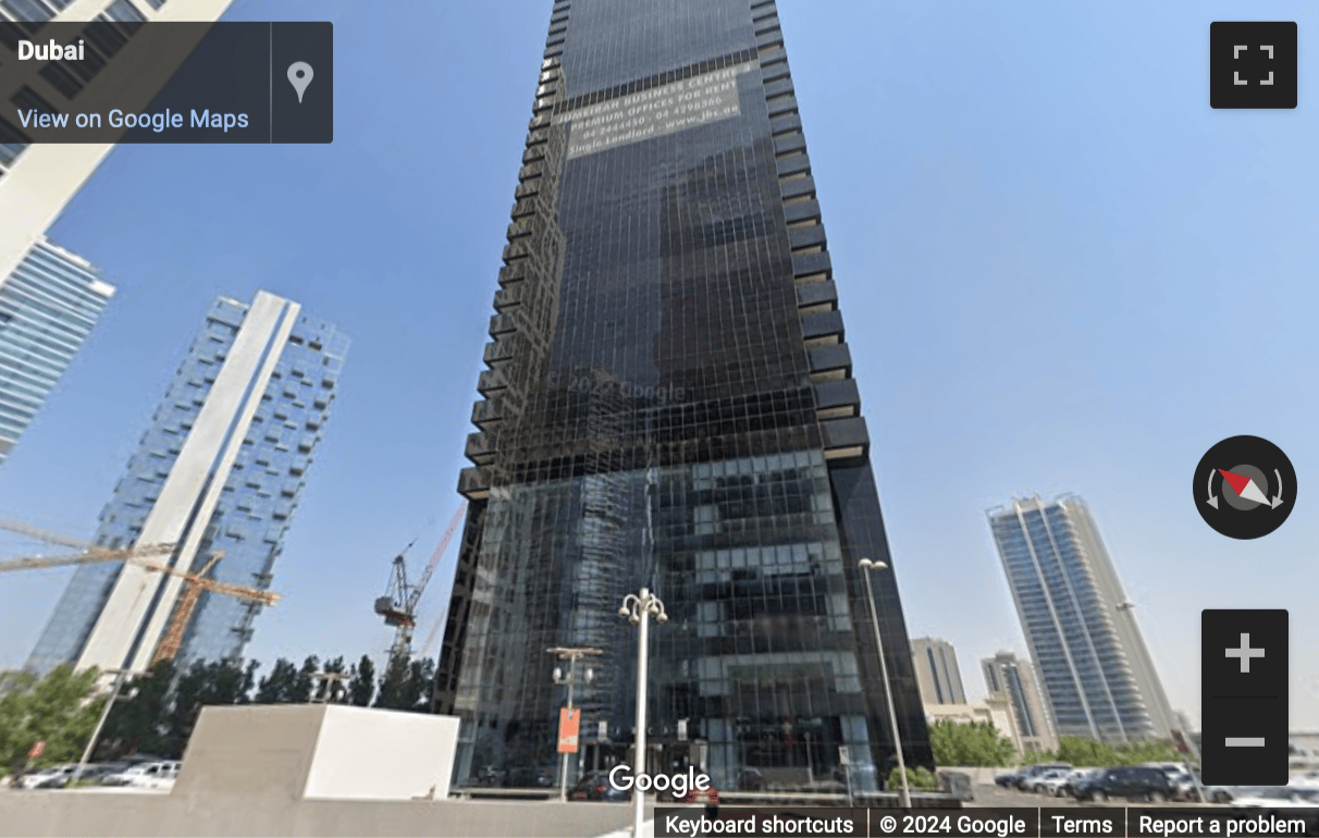 Street View image of 14th Floor, Swiss Tower, Cluster Y, Jumeirah Lakes Towers, Dubai