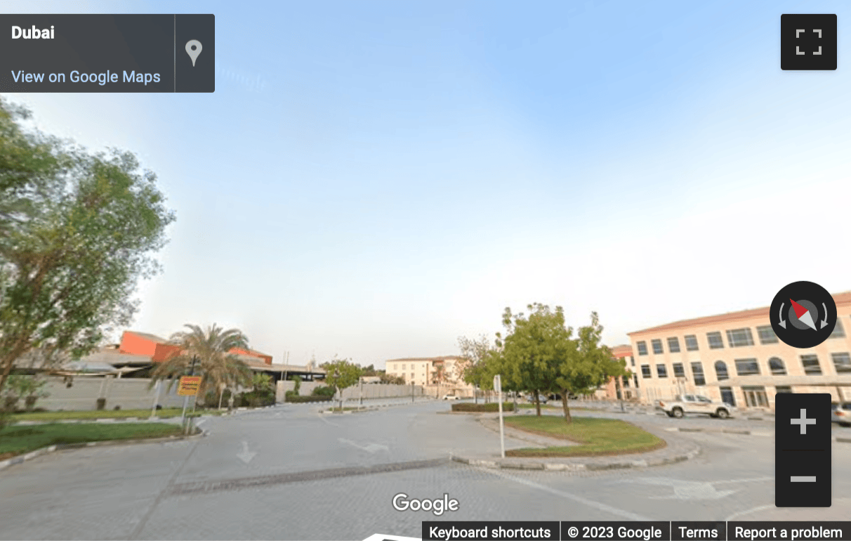 Street View image of OneSpace, Building No. 3, Green Community, Dubai Investments Park 1
