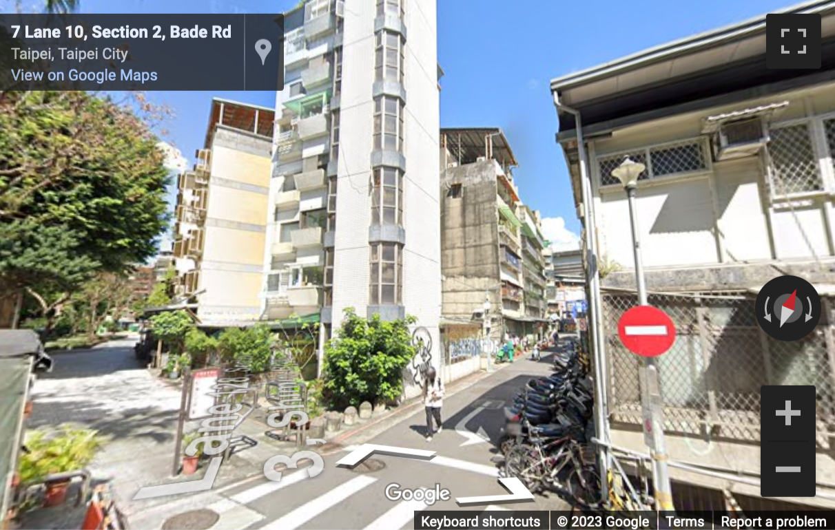Street View image of No. 80, Sec. 1, ZhongXiao West Road, Taipei