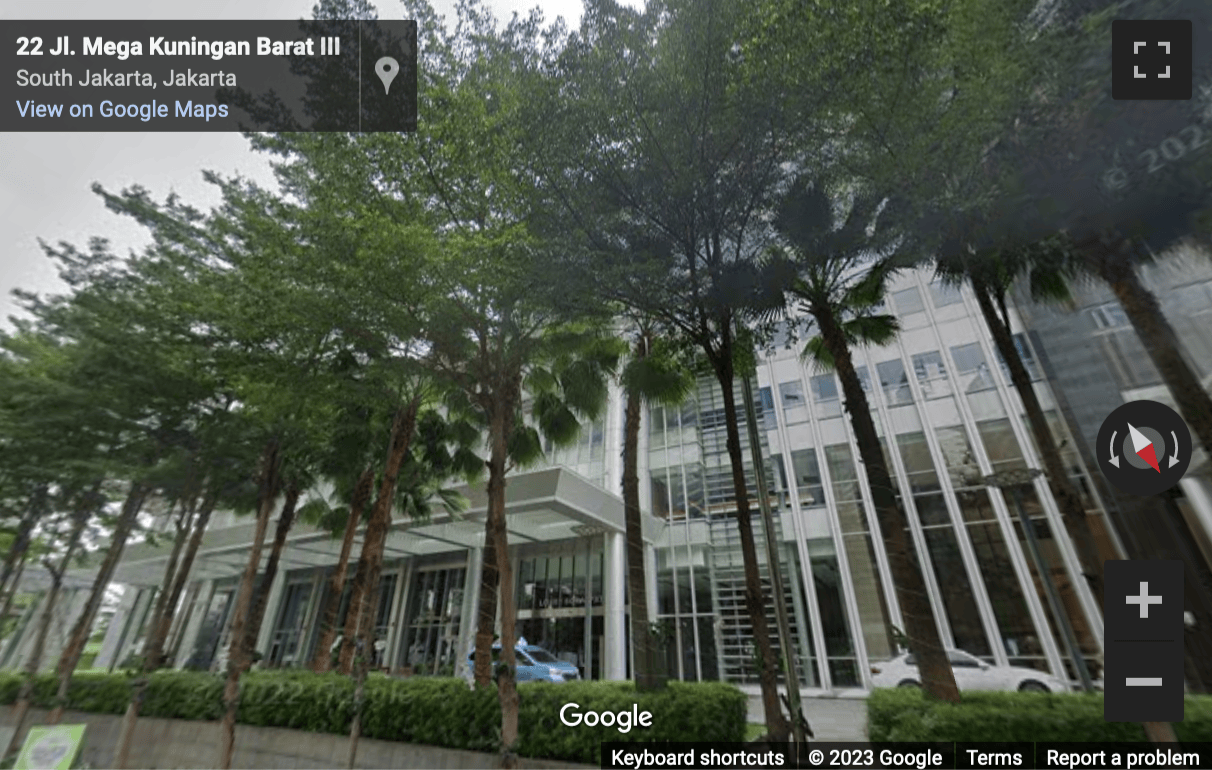 Street View image of Sopo Del, Tower B, 22nd Floor, Jl. Mega Kuningan Barat III, Lot 10. 1-6 Kawasan Mega Kuningan, Jakart, Jakarta