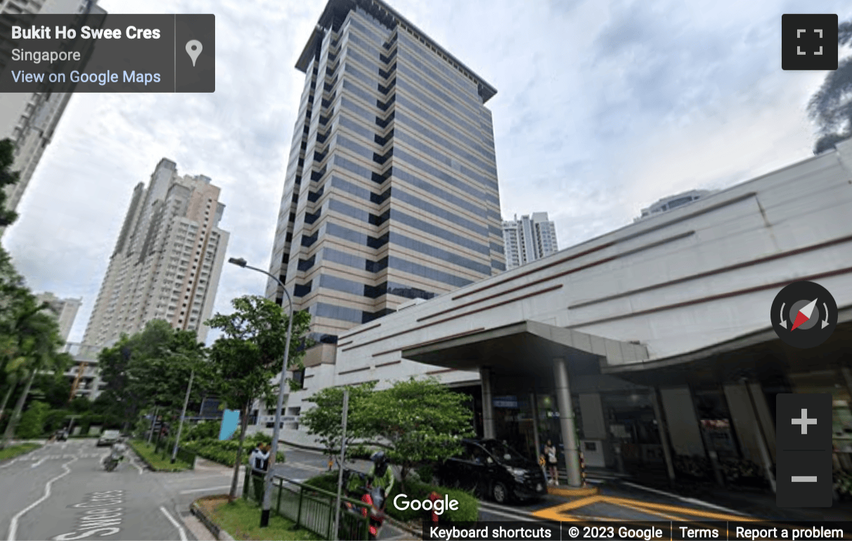Street View image of 298 Tiong Bahru Road, No. 05-01, 4th and 5th Floor, Central Plaza, Singapore