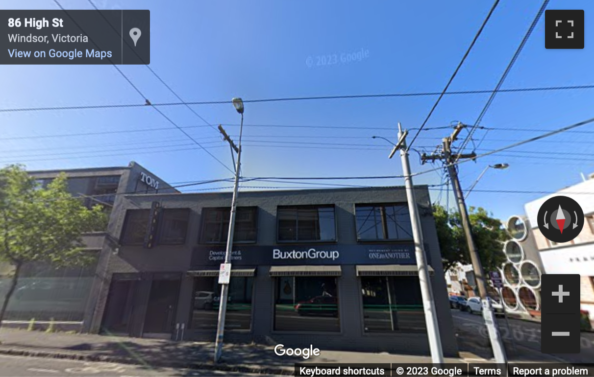 Street View image of 88 High Street, Windsor, Melbourne, Victoria