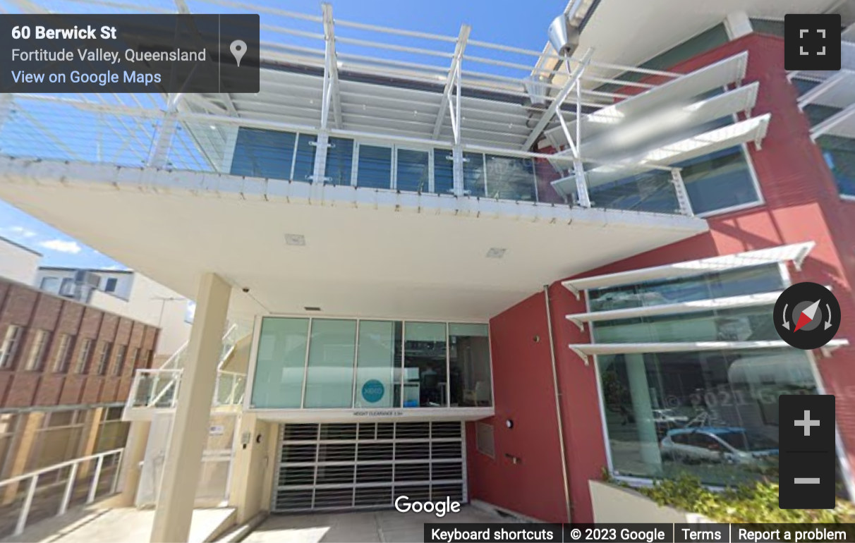 Street View image of 57 Berwick Street, Level 1, Brisbane, Queensland