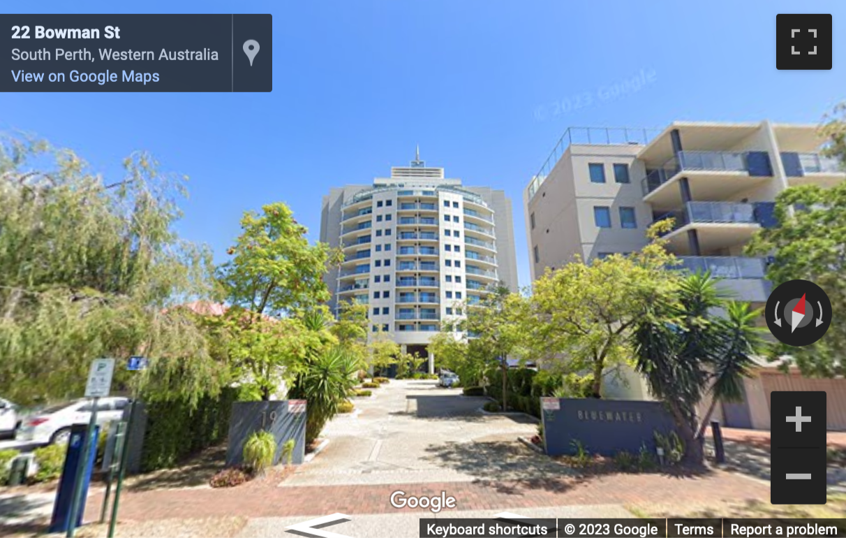 Street View image of 17 Bowman Street, South Perth, WA, Perth, Western Australia