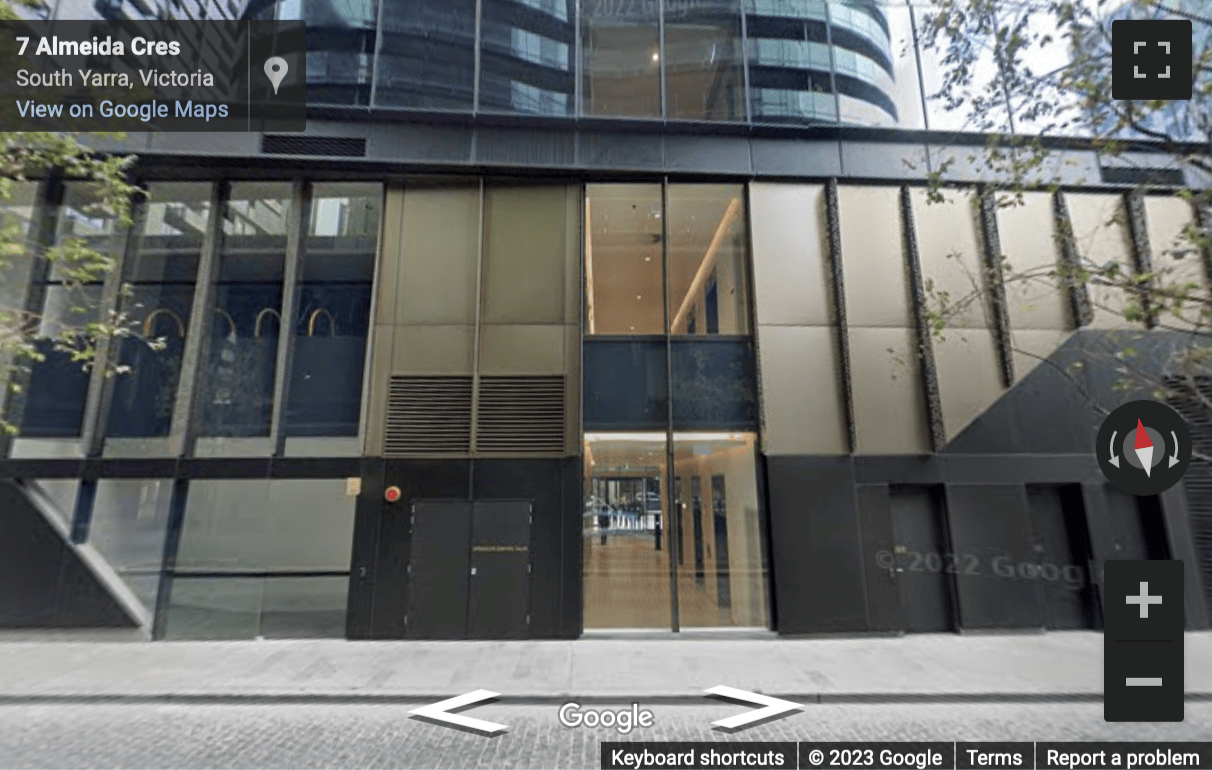 Street View image of Goldfields House, 627 Chapel Street, Level 2, Melbourne, Victoria