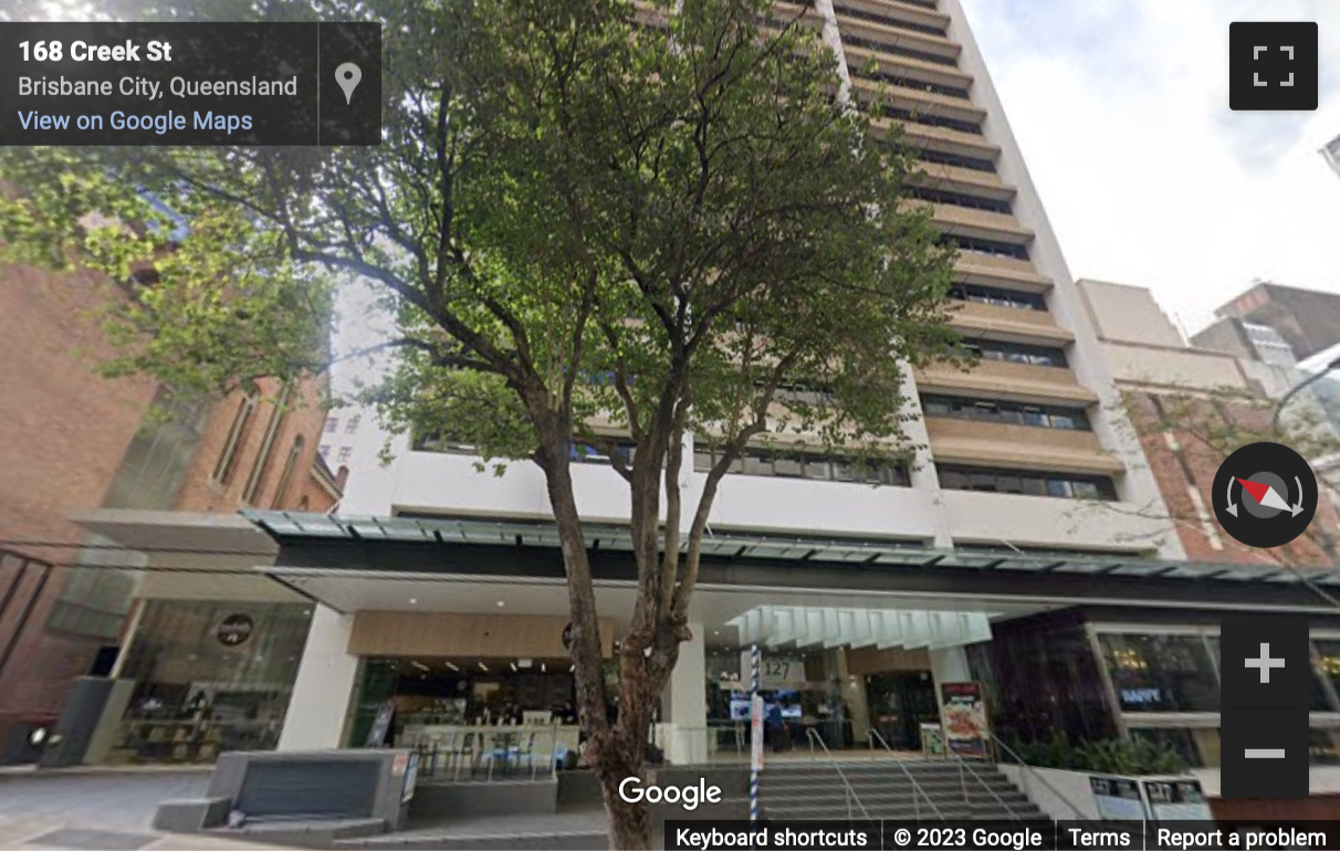 Street View image of 127 Creek Street, Brisbane, Queensland