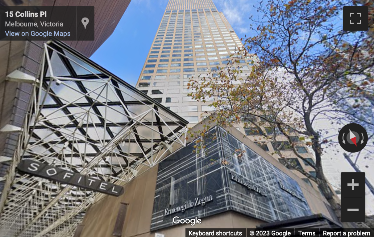 Street View image of Level 30, Collins Place, 35 Collins Street, Melbourne, Victoria