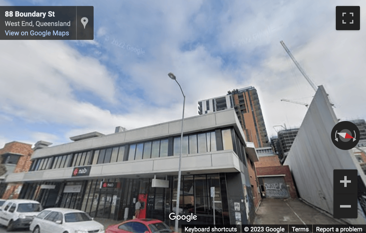 Street View image of 111 Boundary Street, West Village, Brisbane, Queensland