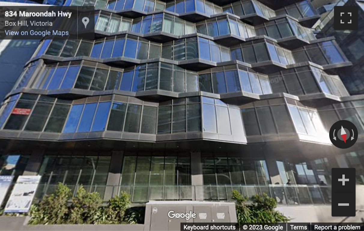 Street View image of 830 Whitehorse Road, Level 4, Melbourne, Victoria