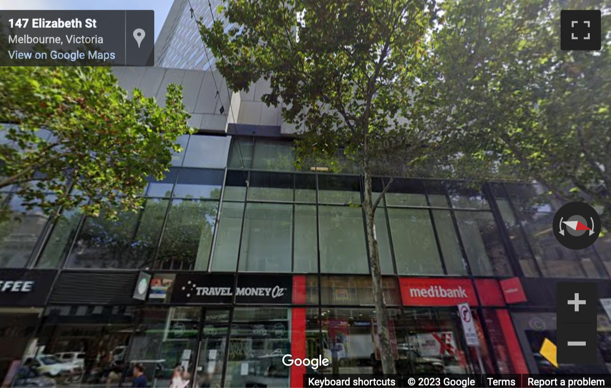 Street View image of 385 Bourke Street, Level 33, Melbourne, Victoria