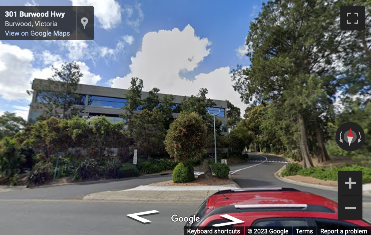 Street View image of 301 Burwood Highway, Melbourne, Victoria