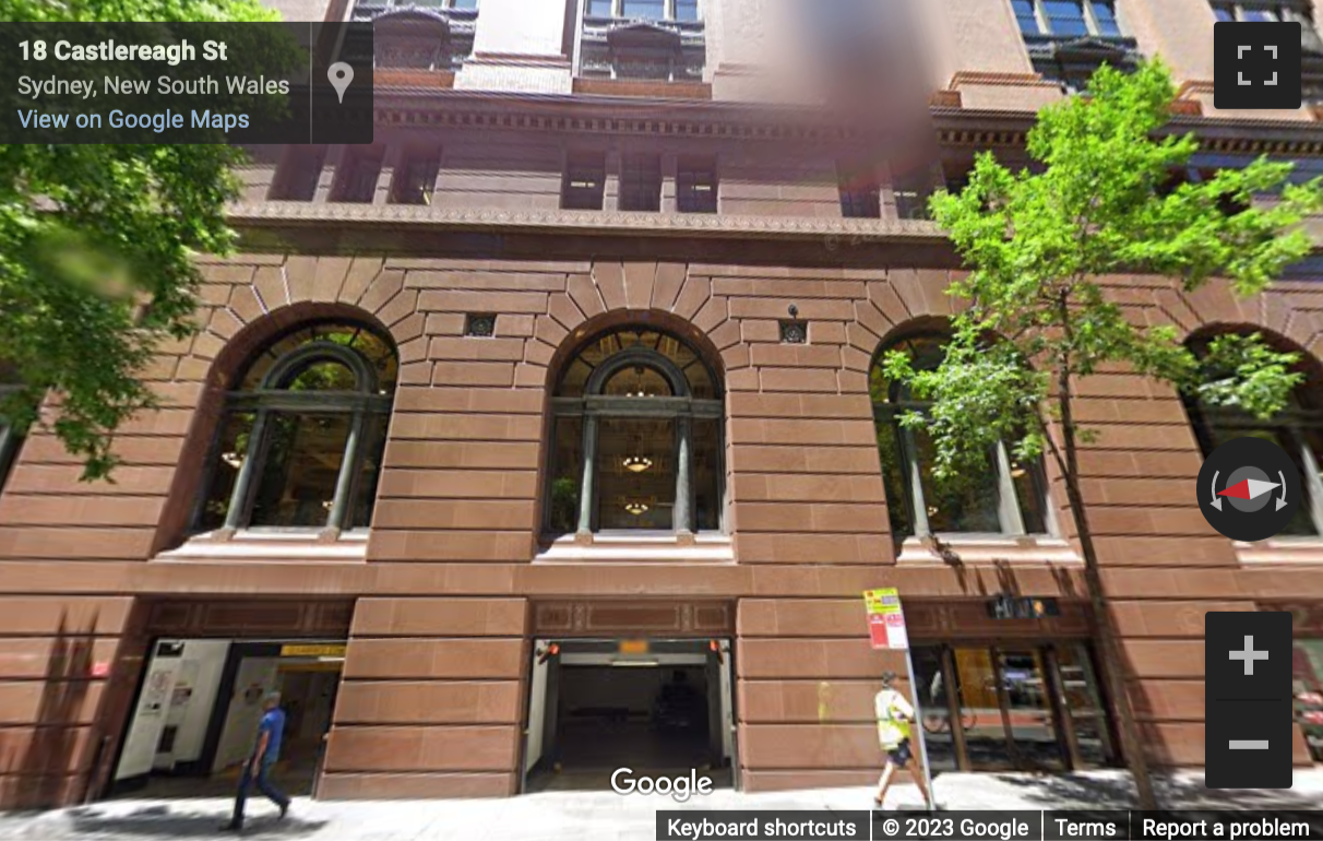 Street View image of 44 Martin Place, Henry Davis York Building, Level 1, Sydney, New South Wales