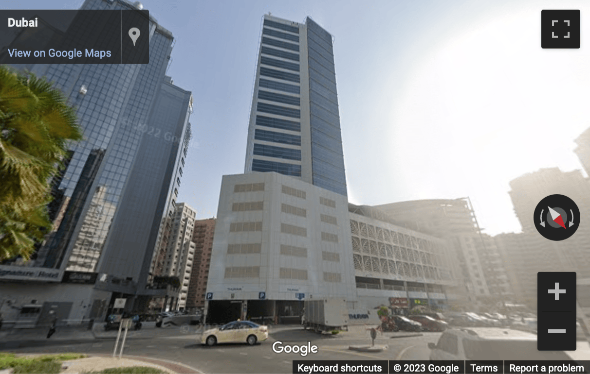 Street View image of Thuraya Telecommunications Tower, Barsha Heights, 16th Floor, Dubai