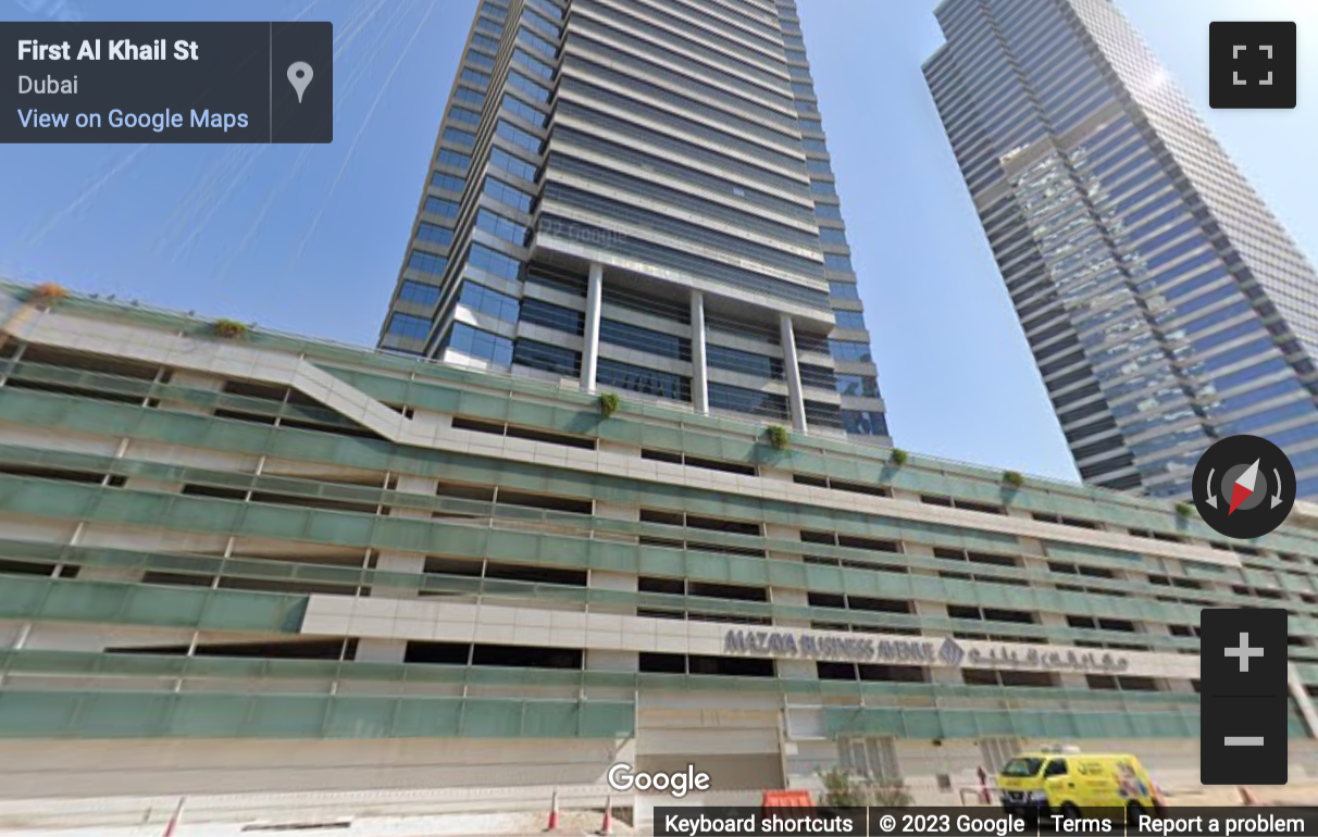 Street View image of Mazaya Business Center AA1, 35th Floor, Dubai