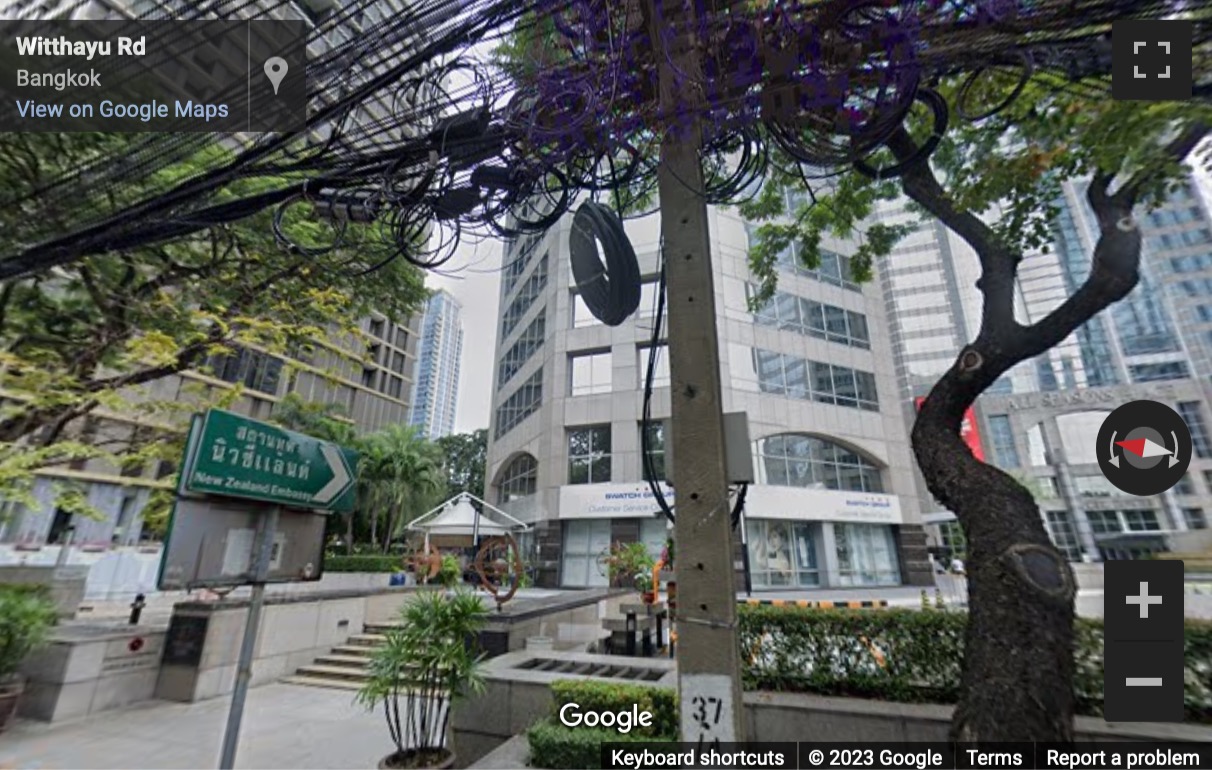 Street View image of M Thai Tower, Floor 23/F, 87 Wireless Road, Bangkok