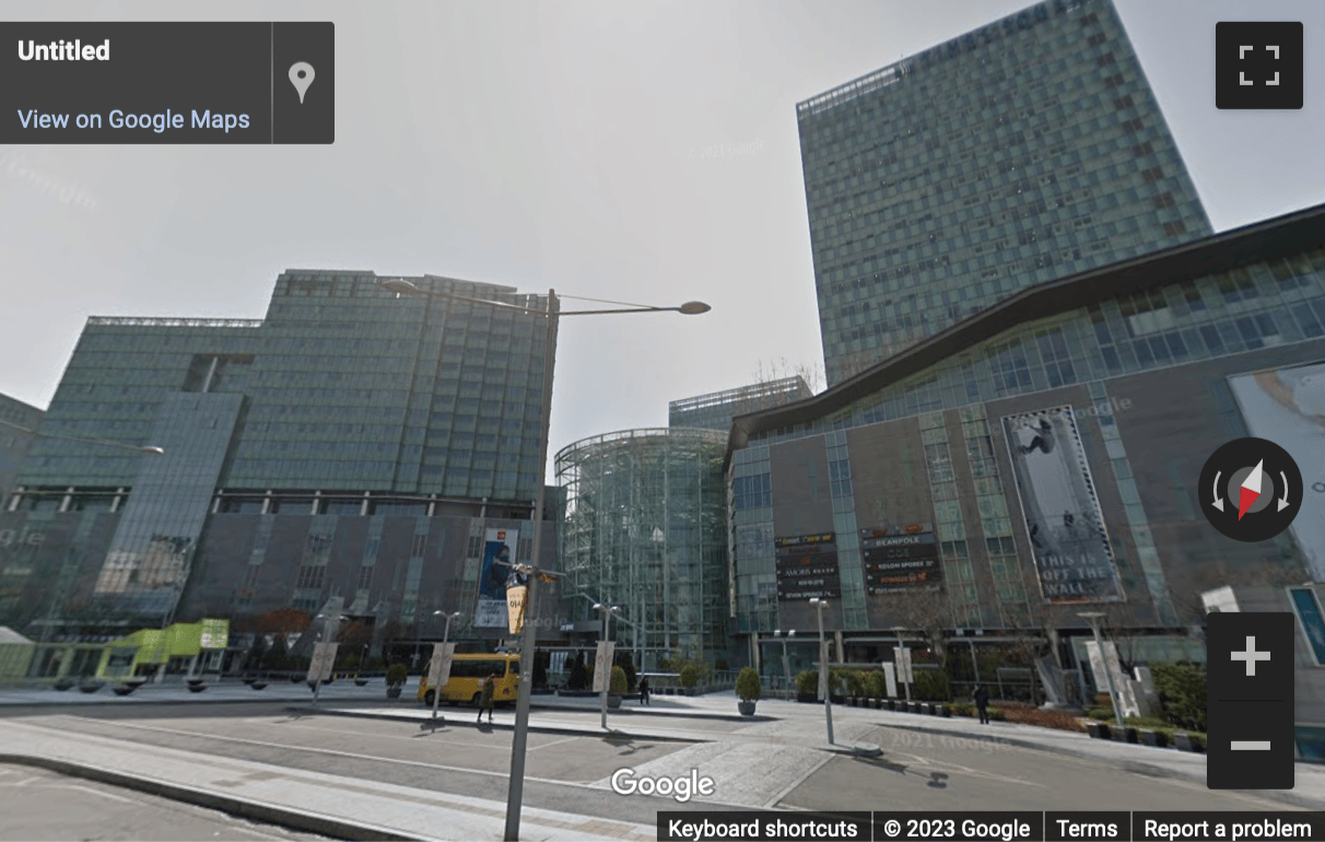 Street View image of 20th floor, 15 Yeongjung-ro, Times Square, Yeongdeungpo, Seoul
