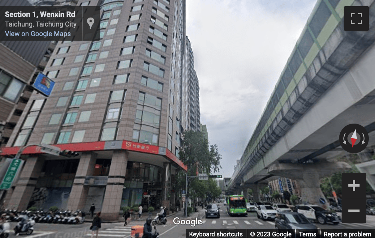 Street View image of 23/F, Sec. 1, Wenxin Road, No. 218, Taichung City