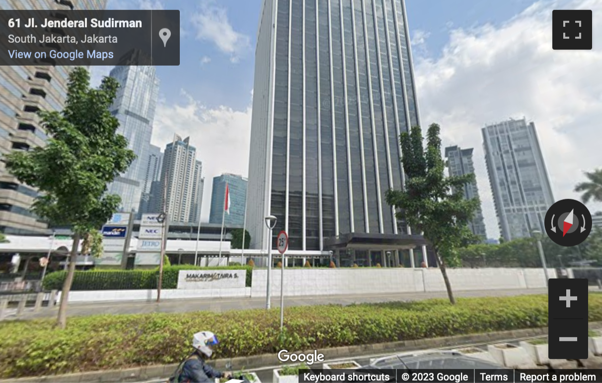Street View image of Scbd, Jl. Jend. Sudirman No. 52-53, RT. 5/RW. 3, Senayan, Jakarta