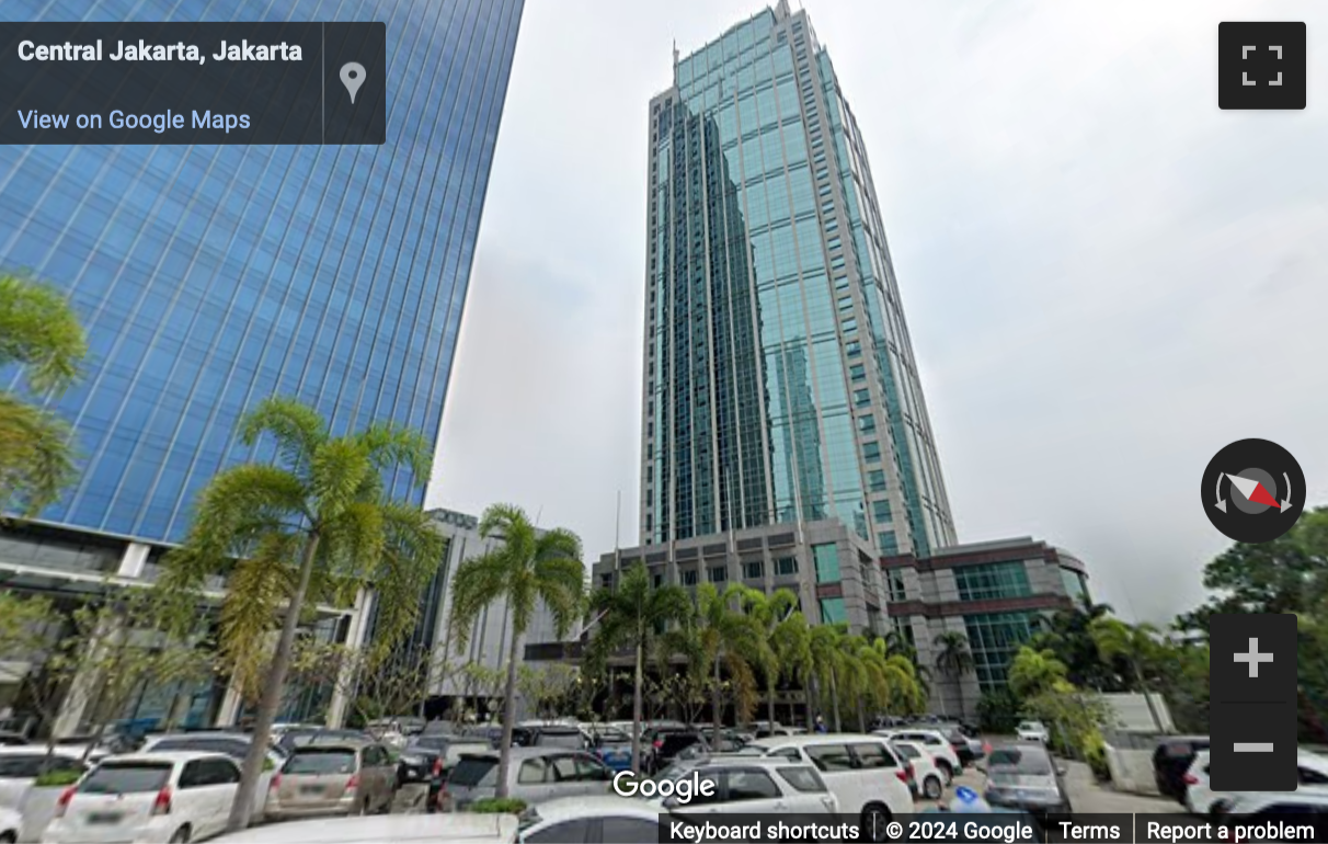 Street View image of Jalan K. H. Mas Mansyur No. Kav. 126, Karet Tengsin, 8th Floor, Menara Batavia, Kecamatan Tanah Abang, Jakarta