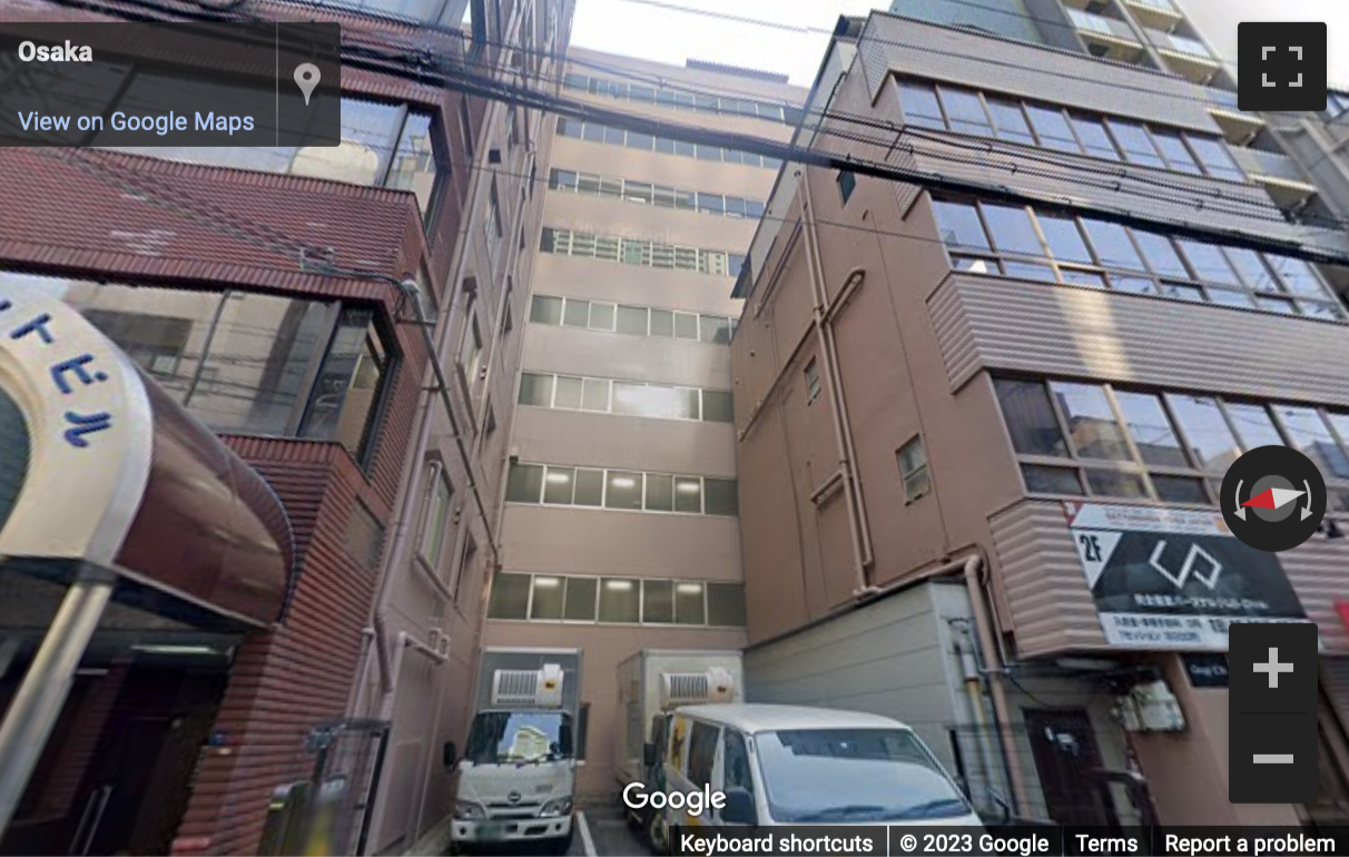 Street View image of 3-5-13 Awaji-machi, 2F Soken Midosuji Building, Chuo-ku, Osaka