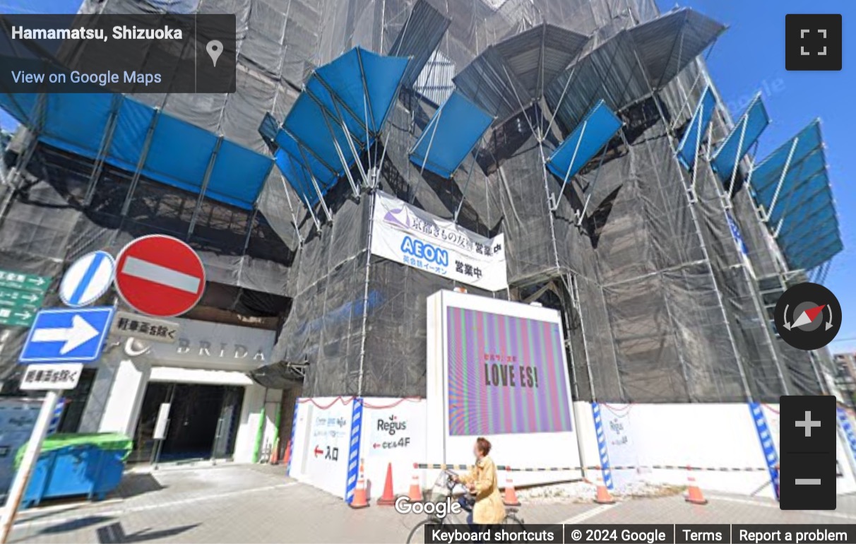 Street View image of 140 Kajimachi, AOI Tower C Building, Shizuoka