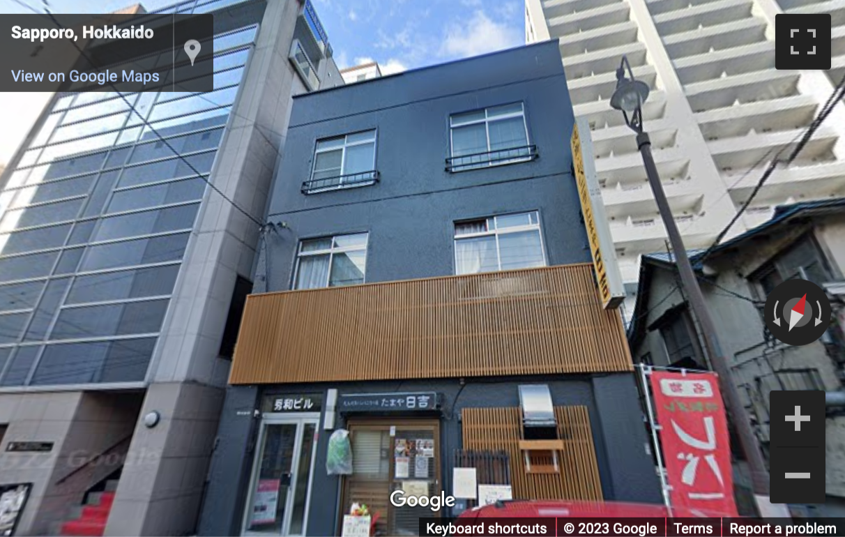 Street View image of 1000-24 Minami 2 West 10-chome, Taketo Building, Sapporo