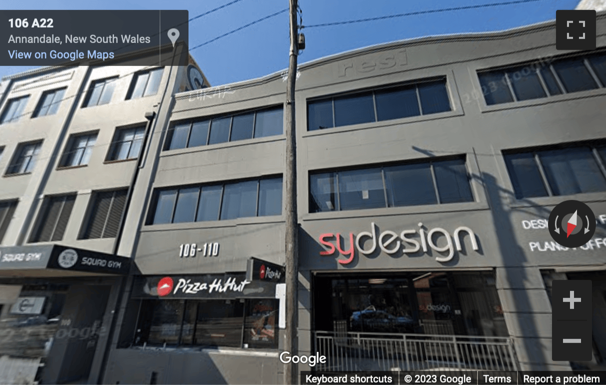 Street View image of 106-110 Parramatta Road, Level 1, Sydney, New South Wales