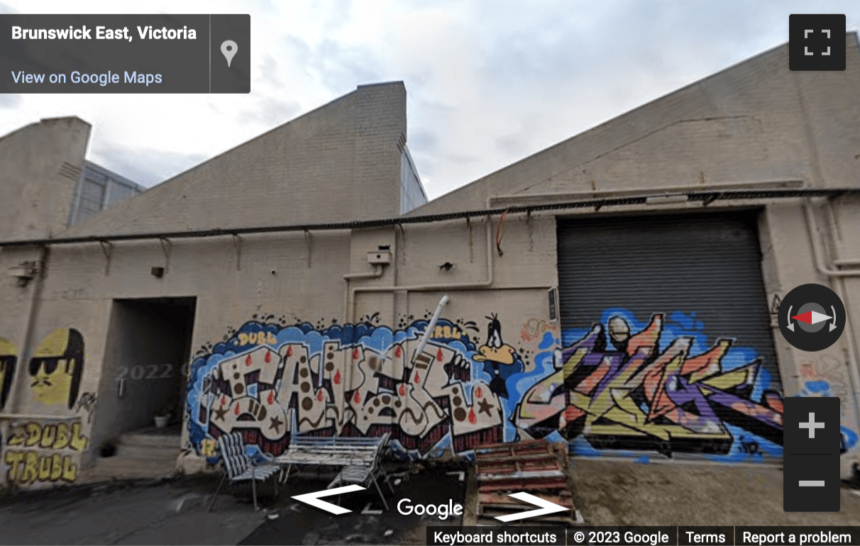 Street View image of Factory 2 / 10-12 Moreland Road, Melbourne, Victoria