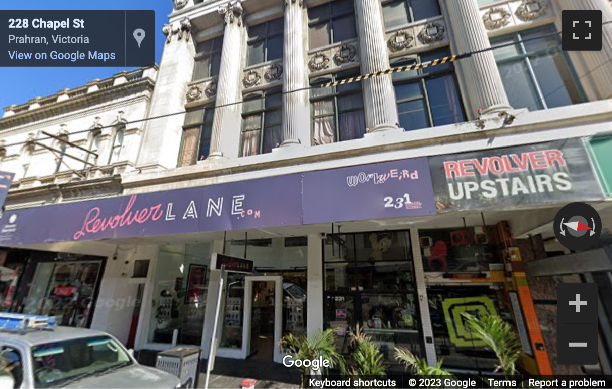 Street View image of 231 Chapel Street, Melbourne, Victoria