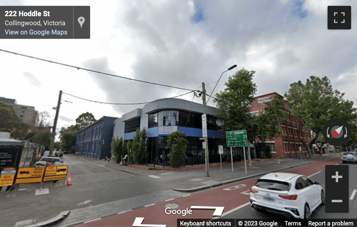 Street View image of 222 Hoddle Street, Melbourne, Victoria