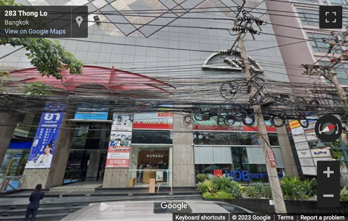 Street View image of 283/39, 41 Homeplace office building, 8th floor, Thong Lo 13 Alley, Klongtan Nua, Bangkok