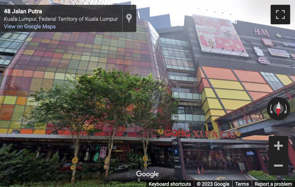 Street View image of Sunway Putra Mall, 100, Jalan Putra, Level 4, Kuala Lumpur
