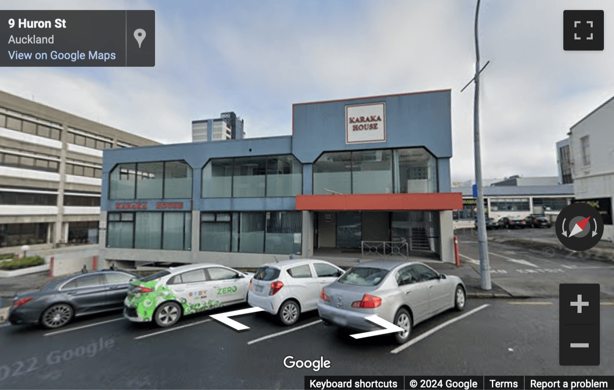 Street View image of 9 Huron Street, Auckland