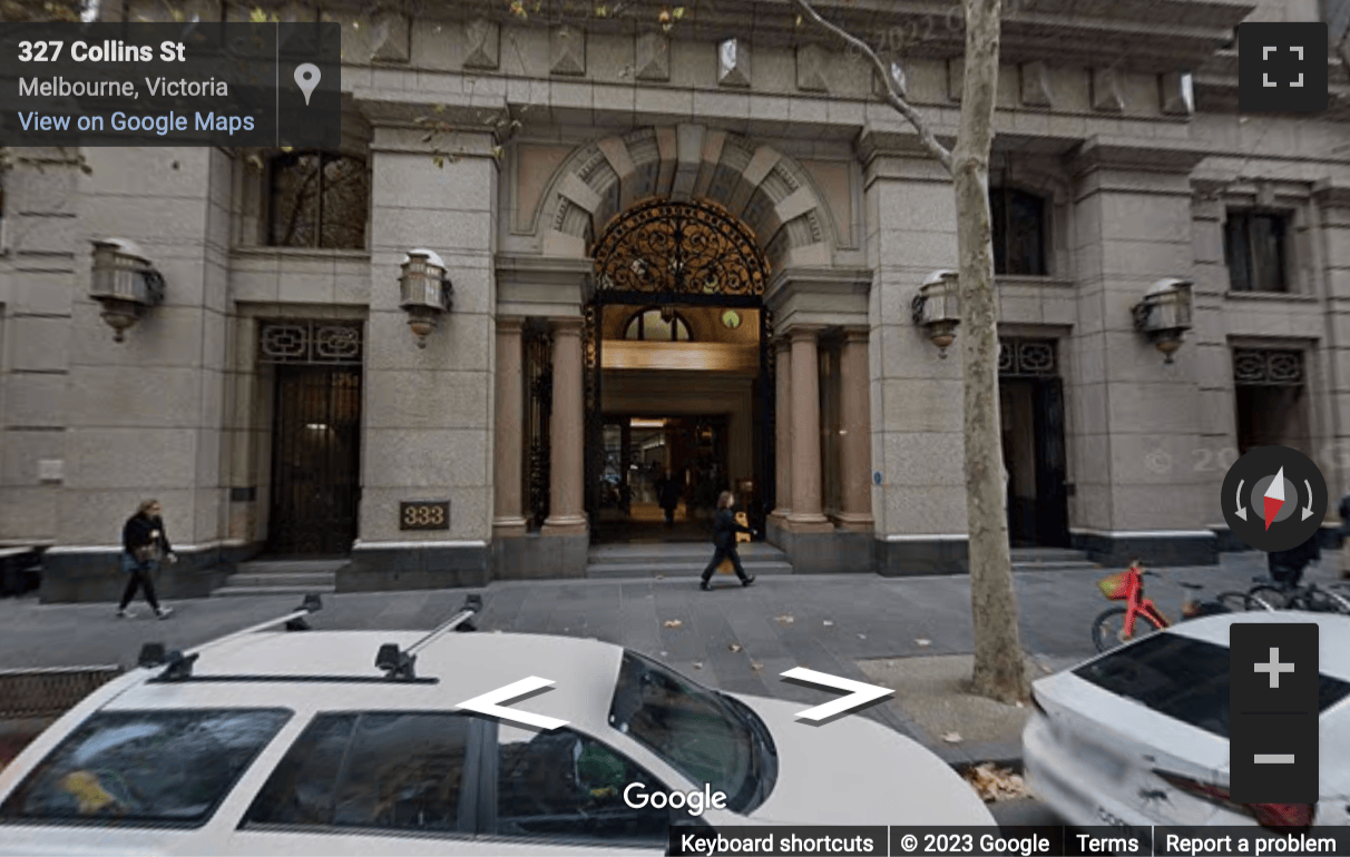 Street View image of 333 Collins Street, Level 14, Melbourne, Victoria