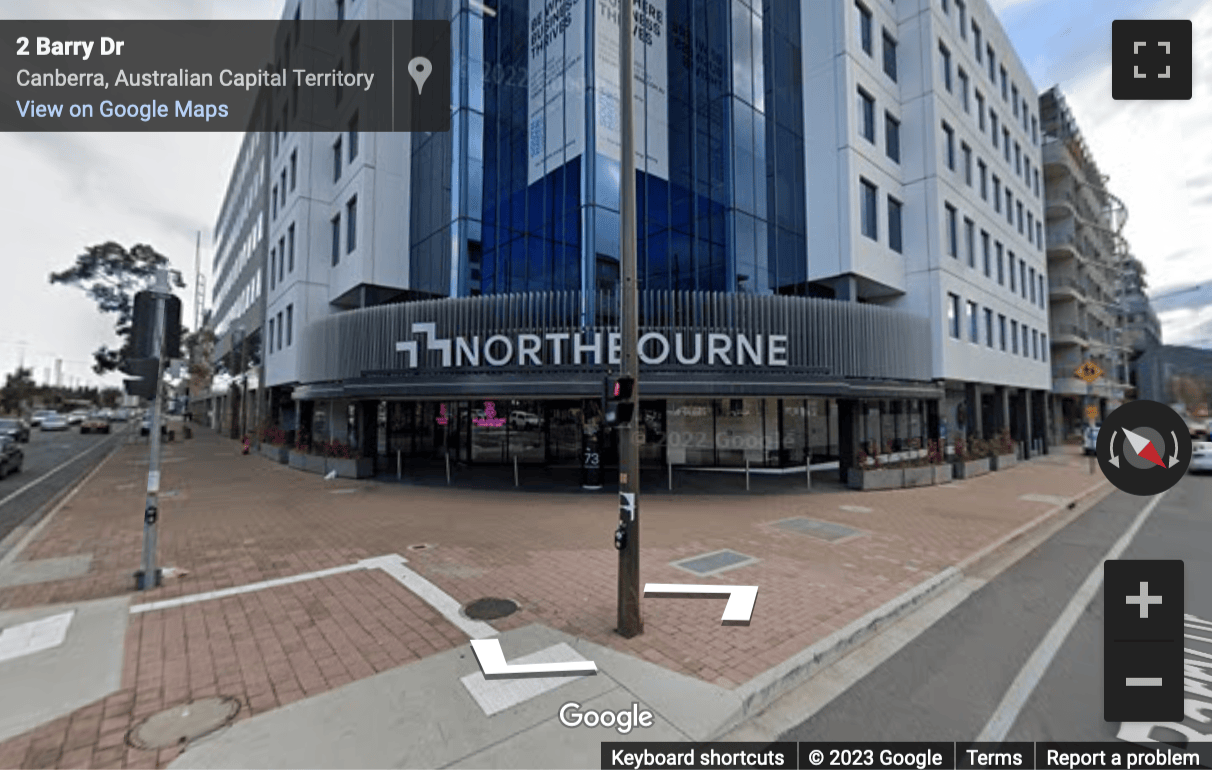 Street View image of 73 Northbourne Avenue, Level 5, Canberra, Australian Capital Territory