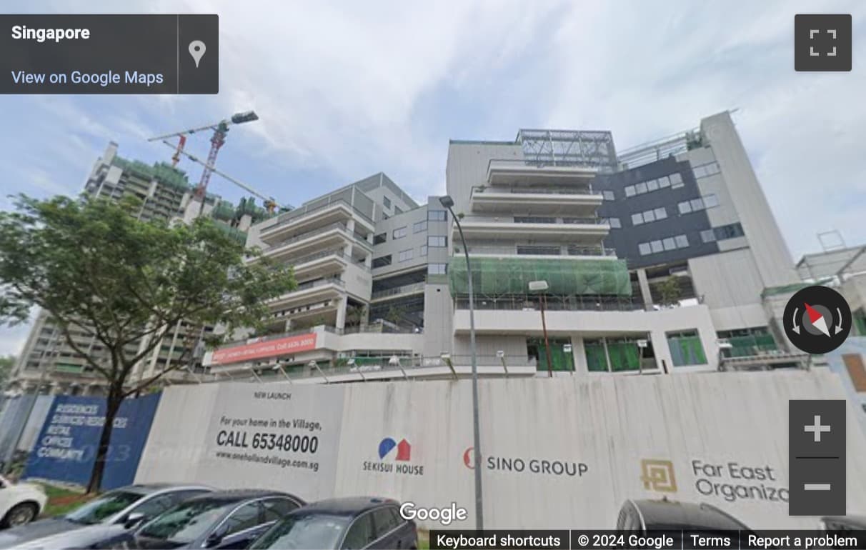 Street View image of 7 Holland Village Way, No. 05/03-05, Tower Lobby B, Singapore