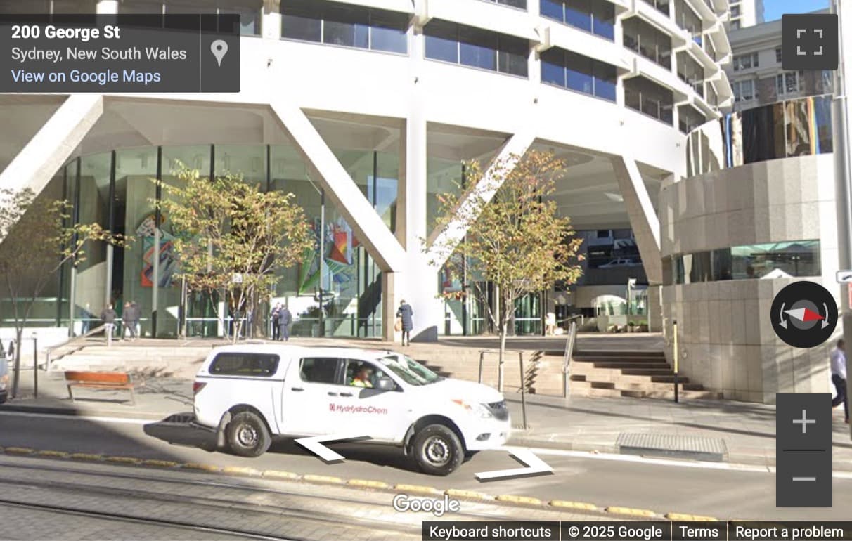 Street View image of 225 George Street, Level 15, Sydney
