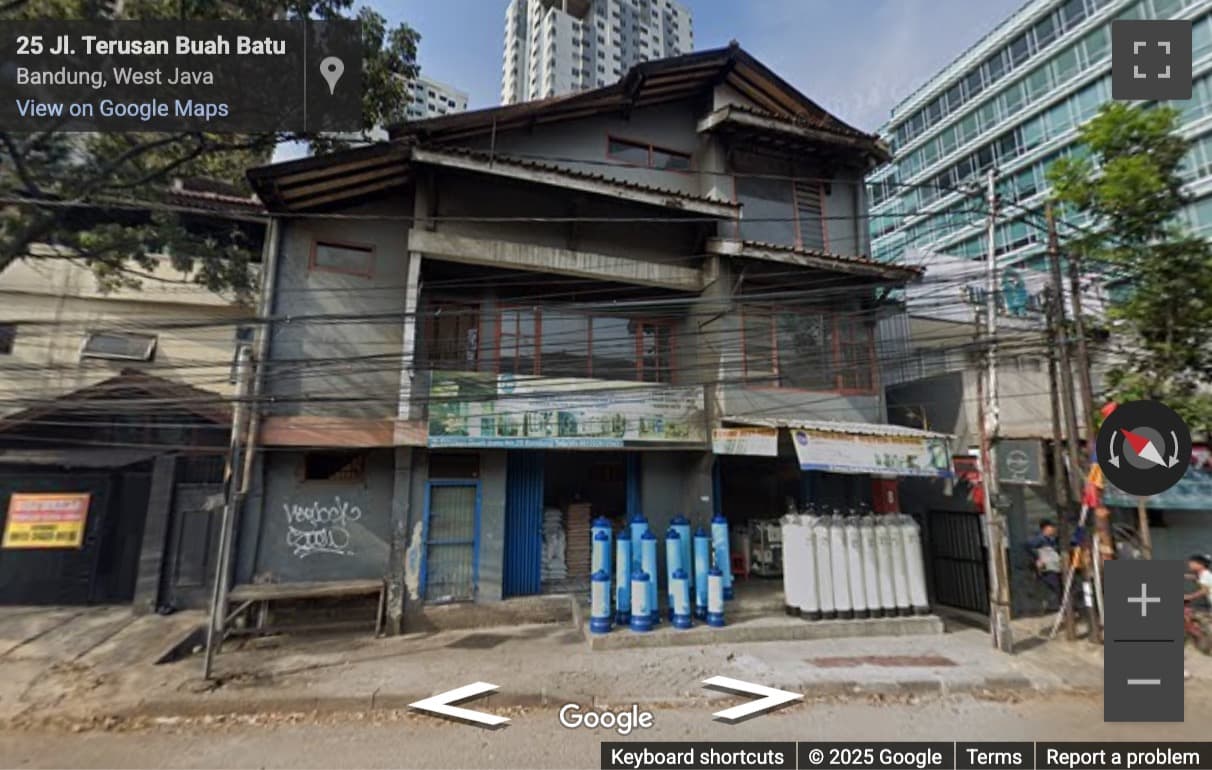 Street View image of Nomor Jl. Terusan Buah Batu No. 33, Batununggal, Kec. Bandung Kidul, Kota Bandung