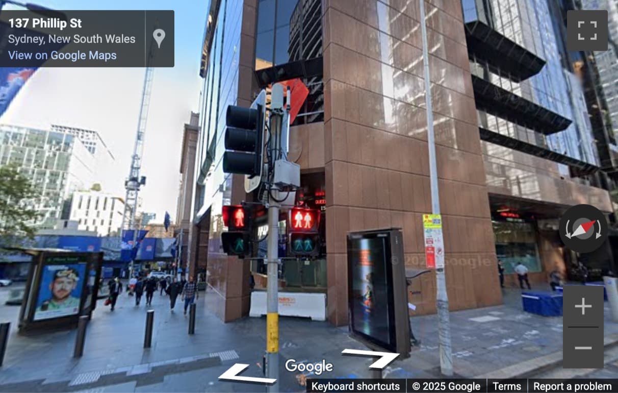 Street View image of Tank Stream Labs 52, Martin Place, Sydney NSW 2000