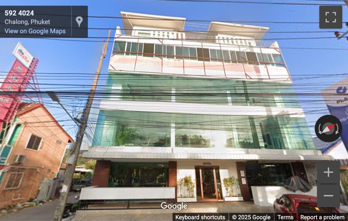 Street View image of 59 Chao Fah Tawan Tok Rd, Chalong, Mueang Phuket District, Phuket 83130, Thailand