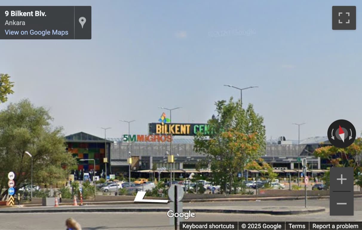 Street View image of Universiteler mah. No: 3, 1597. Caddesi, Zemin Kat, Ankara
