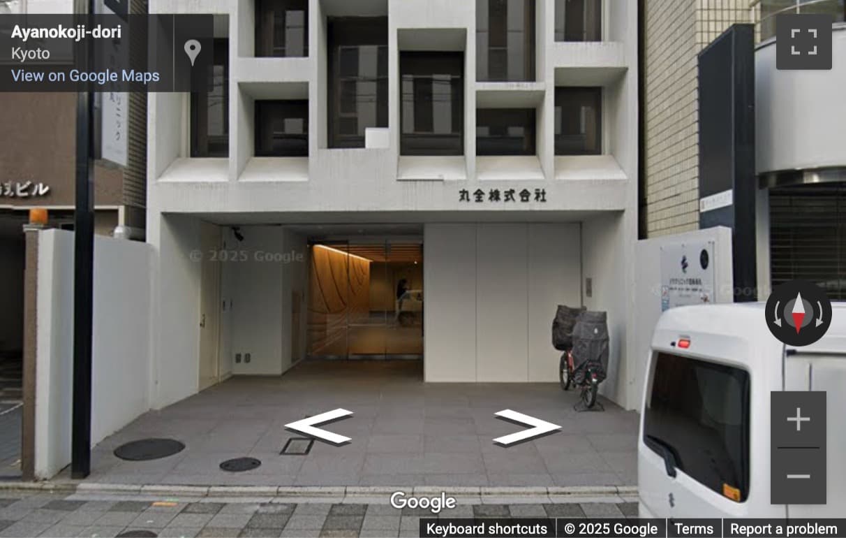 Street View image of 1F & 2F, 647-2, Nijohanshikicho, Shimogyo-ku, Kyoto Prefecture