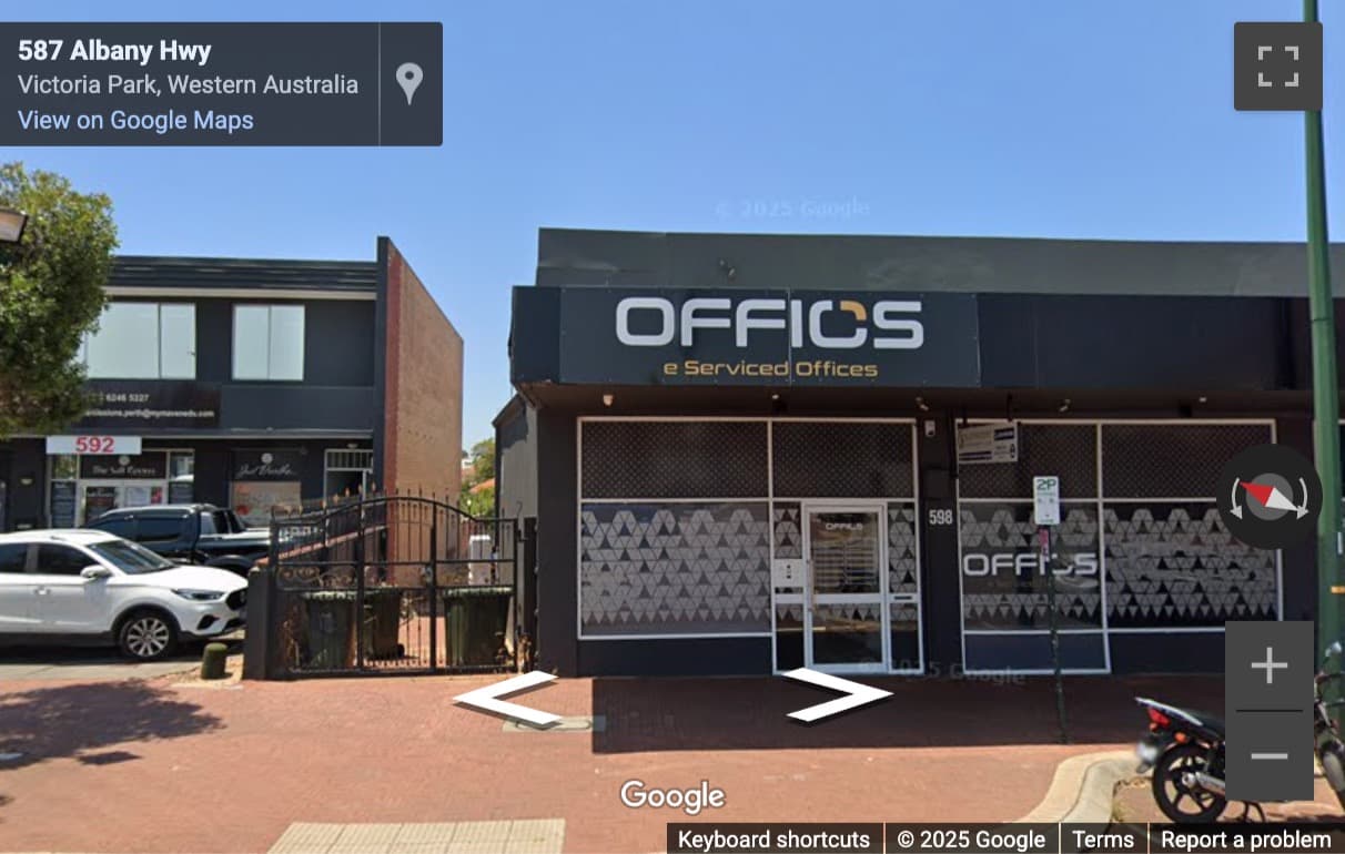 Street View image of 598, Albany Highway, Victoria Park, Perth, Western Australia