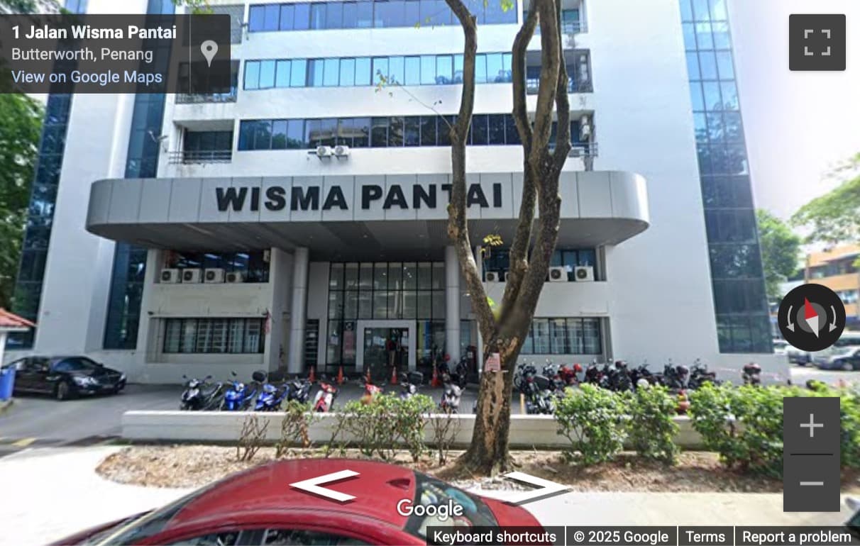 Street View image of Wisma Pantai, Jalan Wisma Pantai, Kampung Gajah, Butterworth