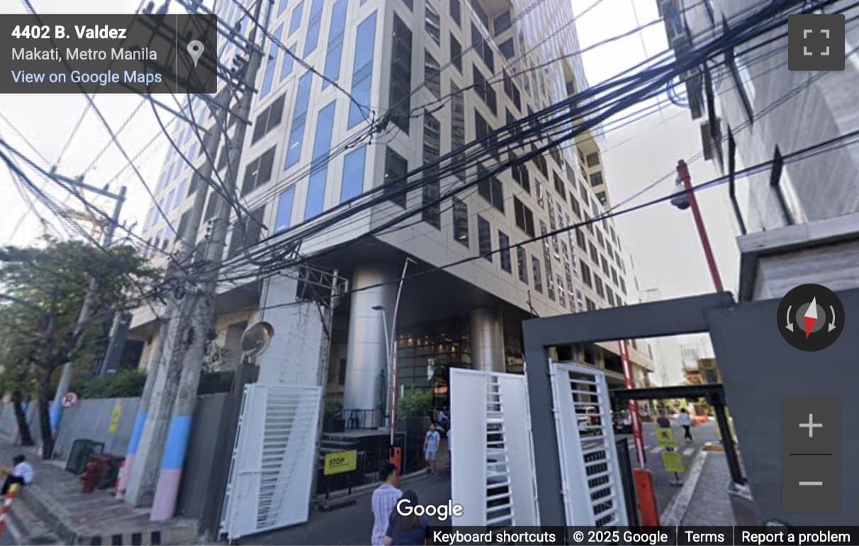 Street View image of Kalayaan Avenue, Century Diamond Tower, Century City, Makati